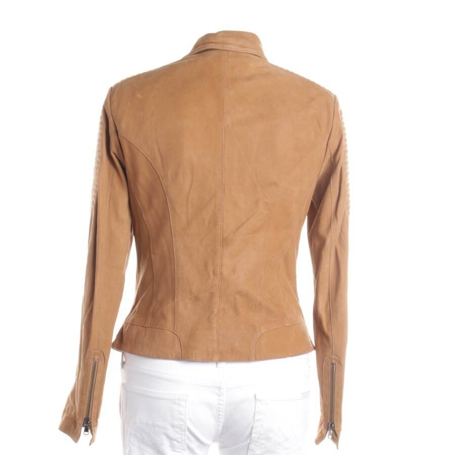 Image 2 of LeatherJacket 40 Light Brown in color Brown | Vite EnVogue