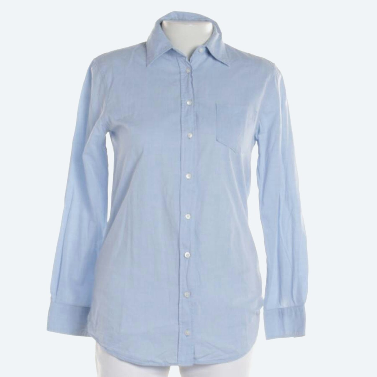 Image 1 of Shirt 36 Light Blue in color Blue | Vite EnVogue