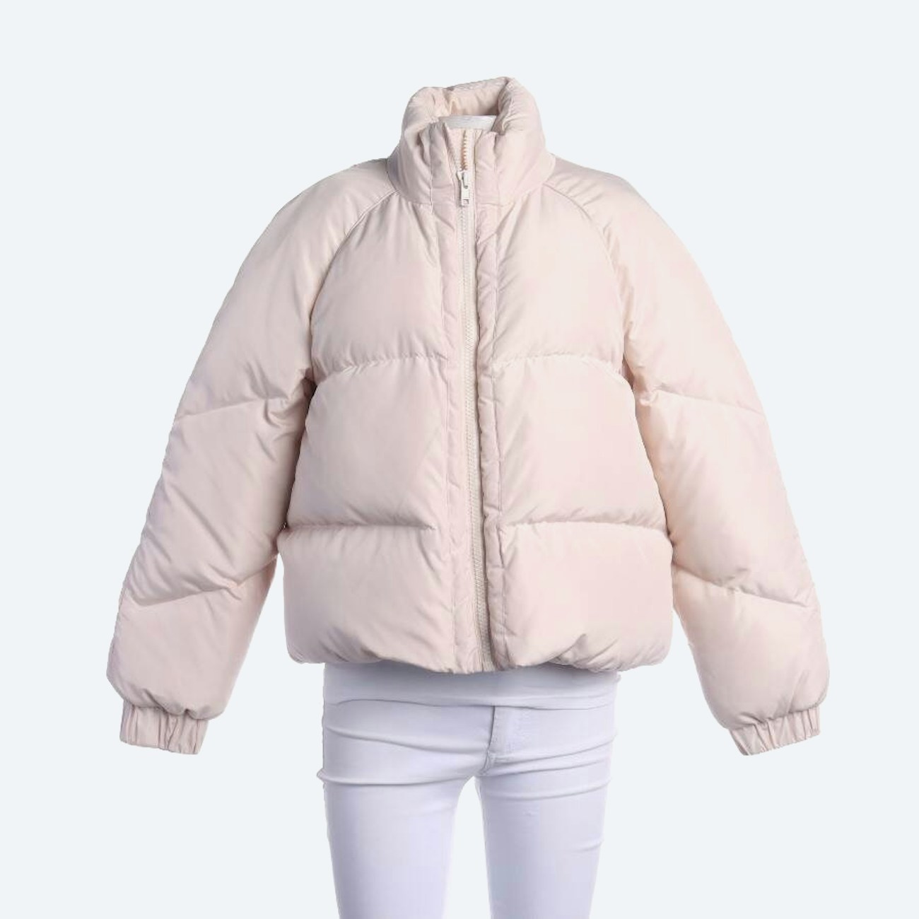 Image 1 of Winter Jacket 38 Cream in color White | Vite EnVogue