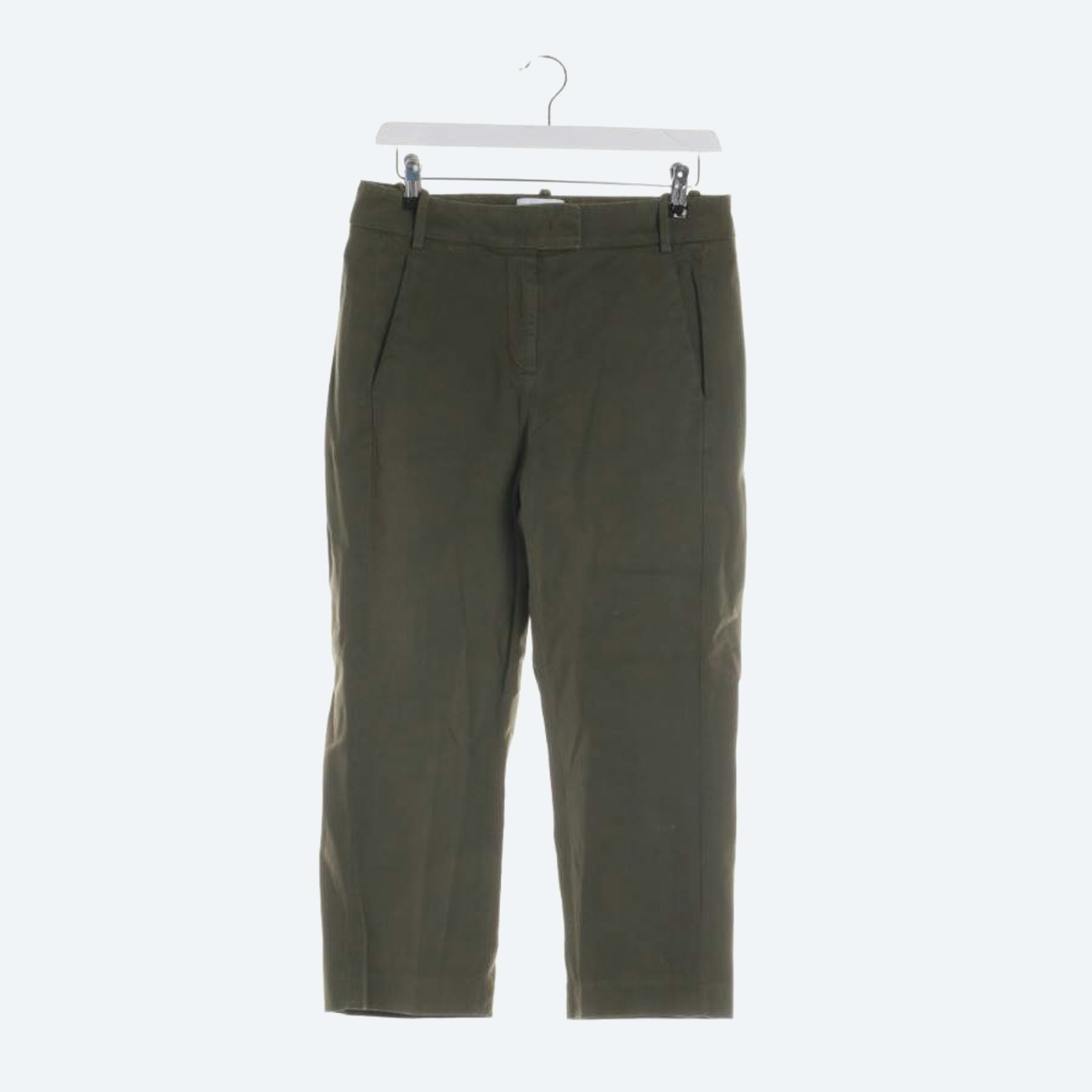 Image 1 of Trousers 34 Olive Green in color Green | Vite EnVogue