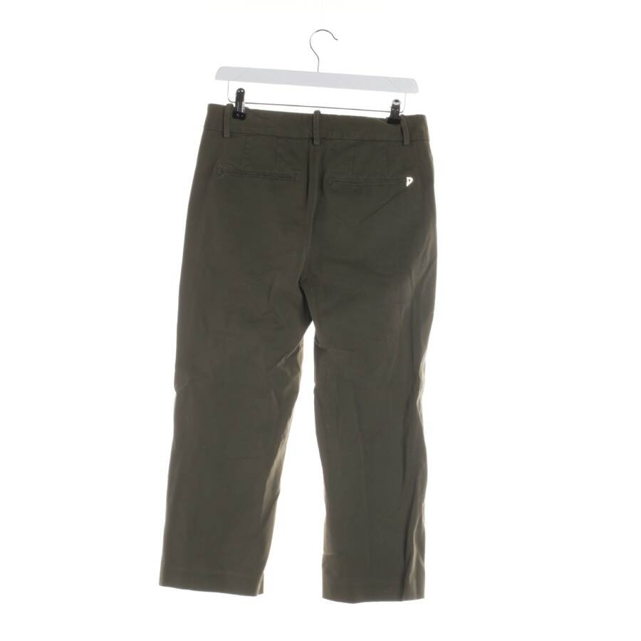 Image 2 of Trousers 34 Olive Green in color Green | Vite EnVogue