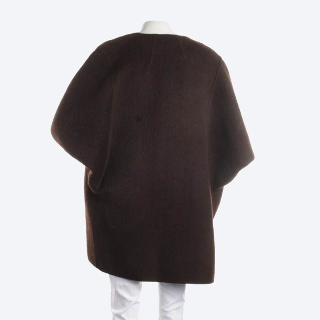 Image 2 of Wool Jacket XS Dark Brown in color Brown | Vite EnVogue