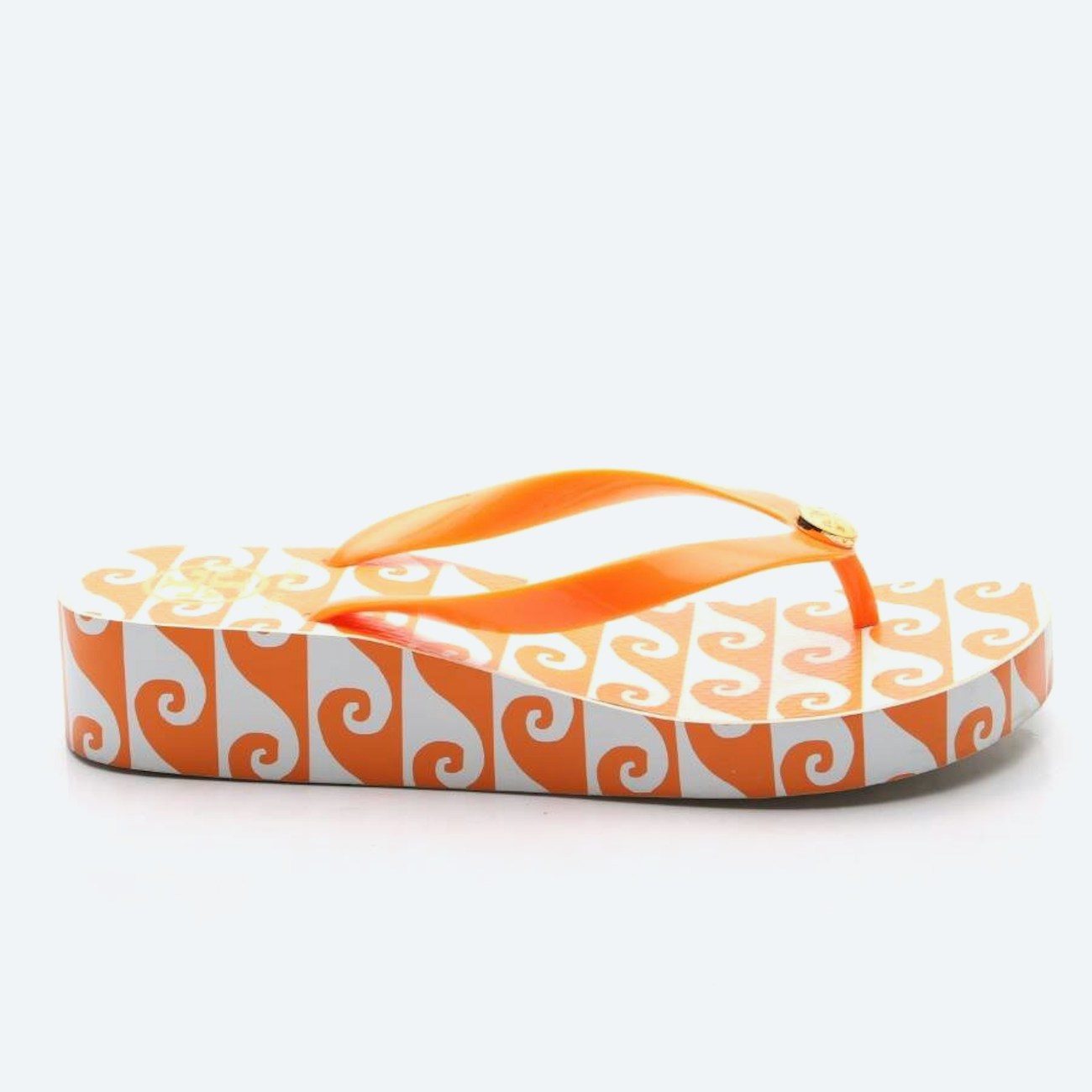 Image 1 of Sandals EUR 37 Dark Orange in color Orange | Vite EnVogue