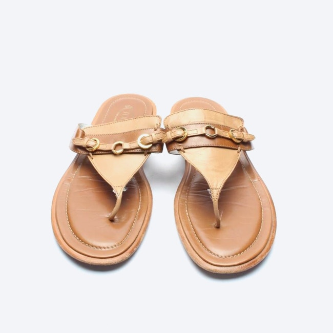 Image 2 of Sandals EUR 37 Light Brown in color Brown | Vite EnVogue
