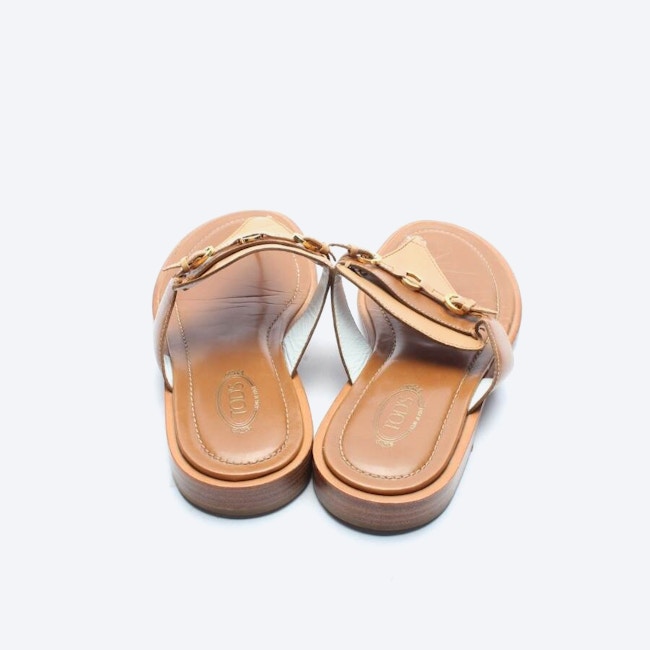 Image 3 of Sandals EUR 37 Light Brown in color Brown | Vite EnVogue