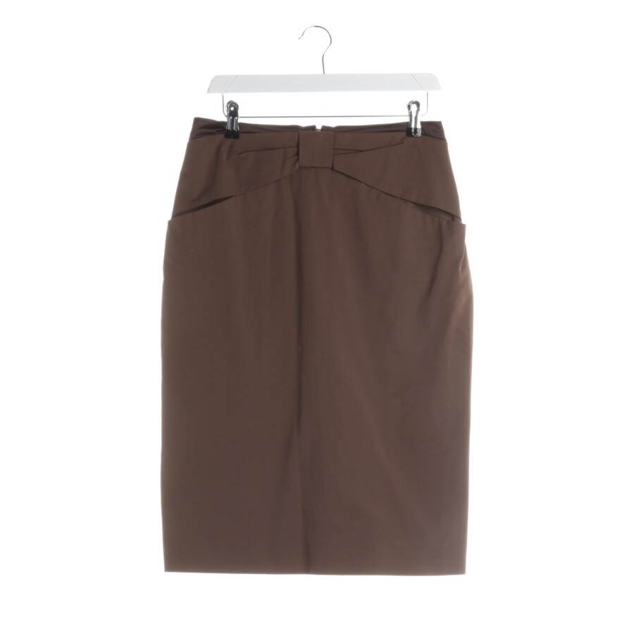 Image 1 of Skirt L Brown in color Brown | Vite EnVogue