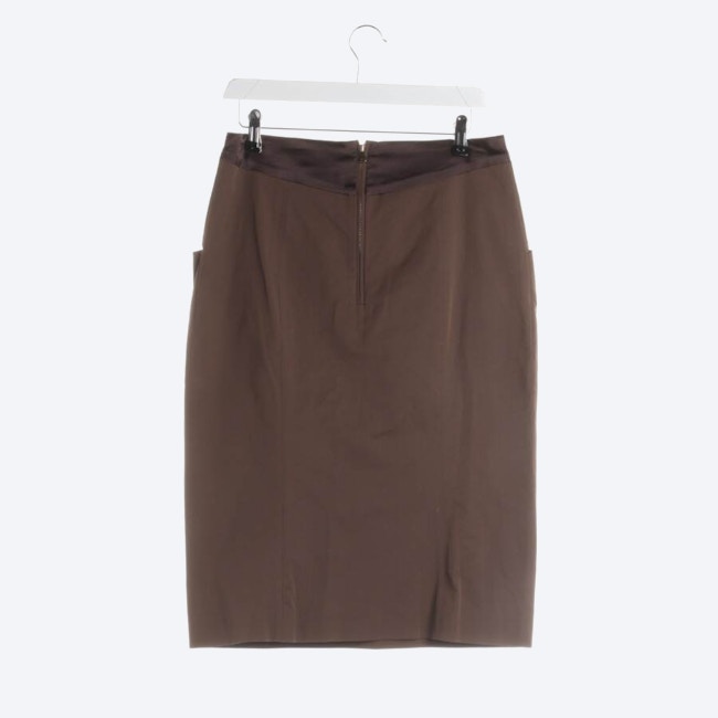 Image 2 of Skirt L Brown in color Brown | Vite EnVogue