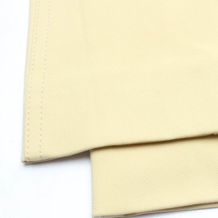Image 3 of Trousers 40 Pastel Yellow in color Yellow | Vite EnVogue