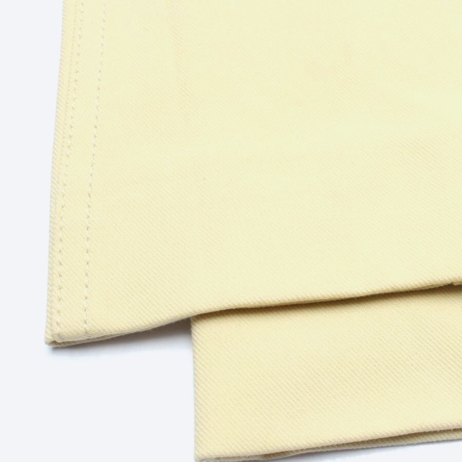 Image 3 of Trousers 40 Pastel Yellow in color Yellow | Vite EnVogue