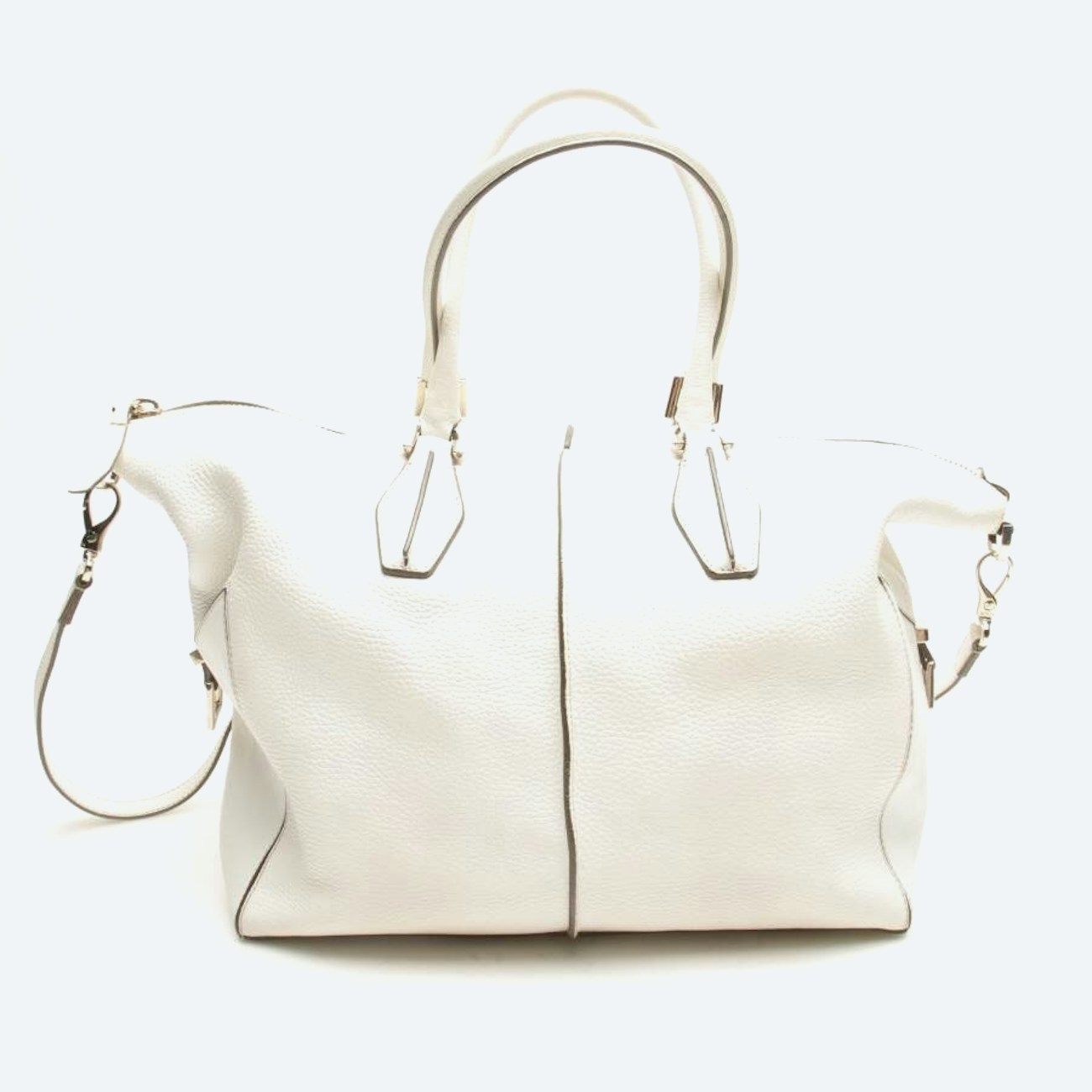 Image 1 of Handbag White in color White | Vite EnVogue