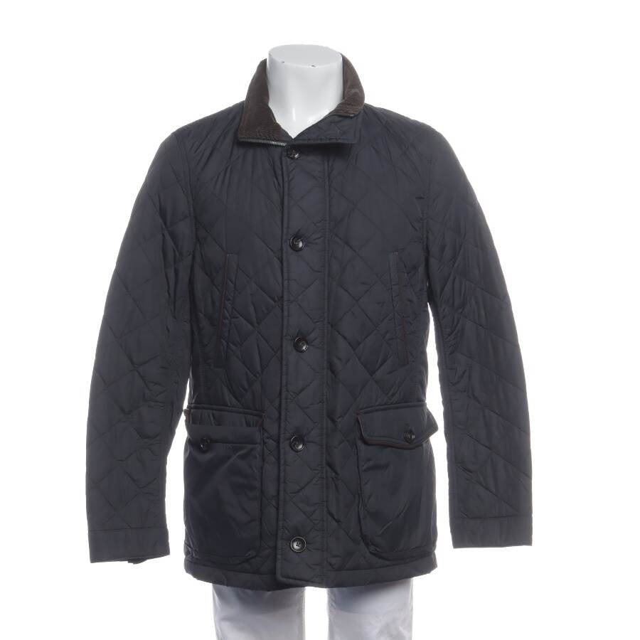 Image 1 of Quilted Jacket 50 Navy in color Blue | Vite EnVogue
