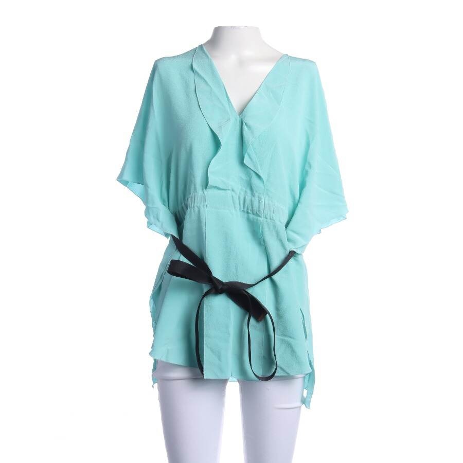 Image 1 of Silk Blouse 34 Turquoise in color Blue | Vite EnVogue