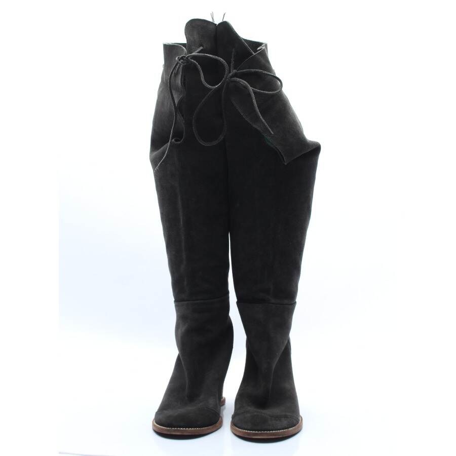 Image 2 of Boots EUR 40 Dark Gray in color Gray | Vite EnVogue