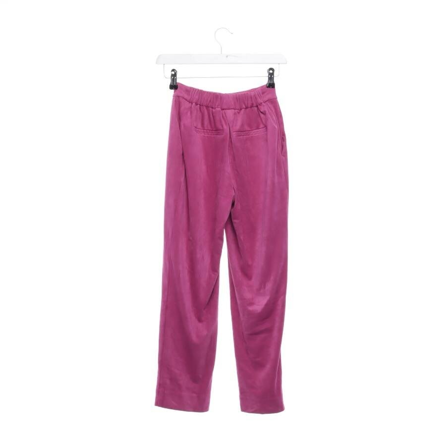 Image 2 of Trousers 34 Fuchsia in color Pink | Vite EnVogue