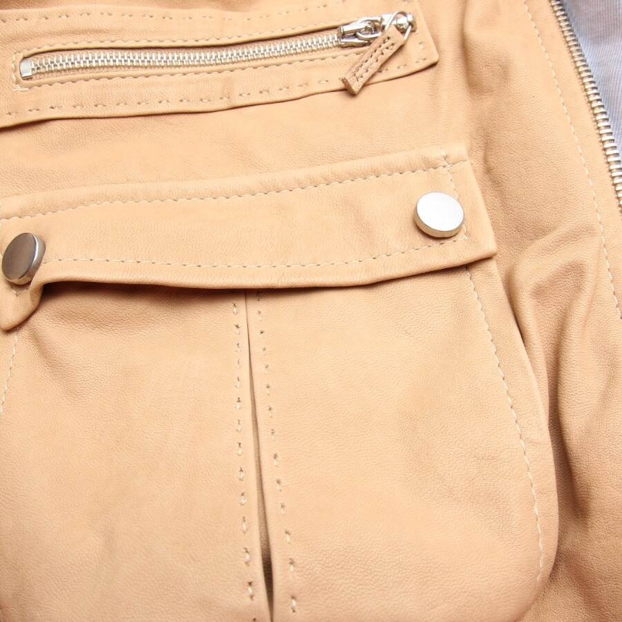 Image 5 of LeatherJacket 38 Light Brown in color Brown | Vite EnVogue