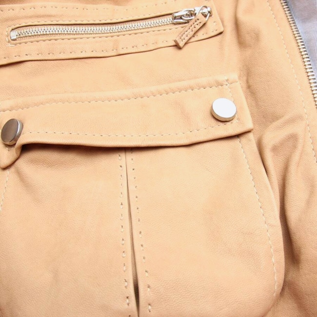 Image 5 of LeatherJacket 38 Light Brown in color Brown | Vite EnVogue