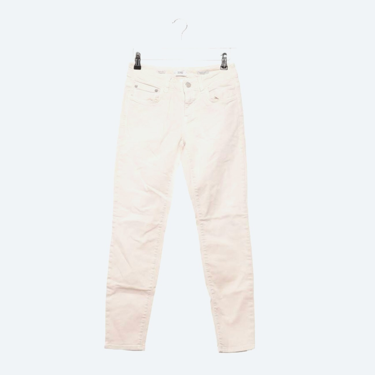Image 1 of Jeans Slim Fit W25 Cream in color White | Vite EnVogue