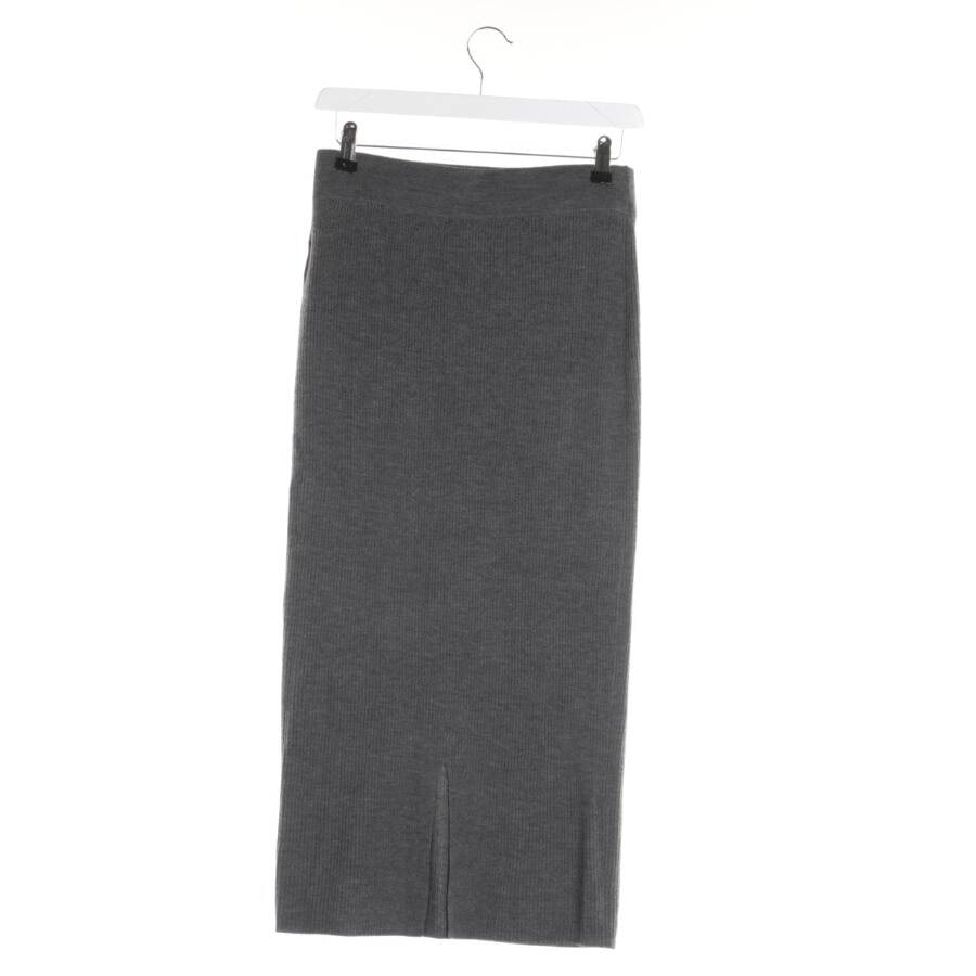 Image 2 of Wool Skirt S Gray in color Gray | Vite EnVogue