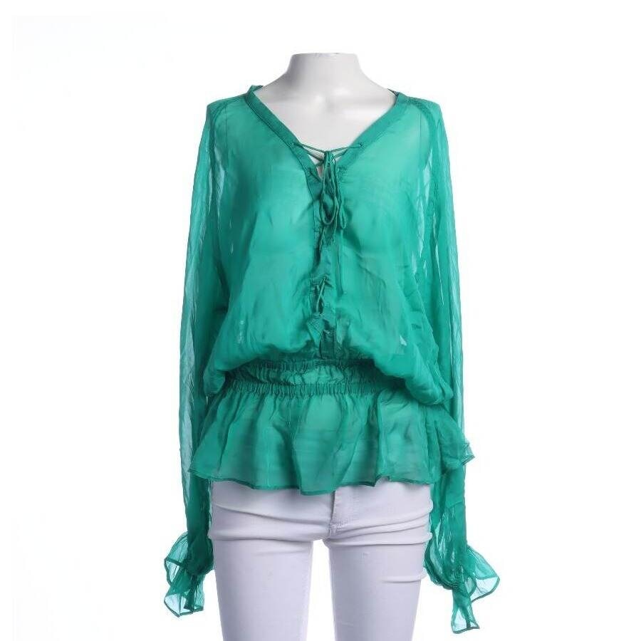 Image 1 of Shirt Blouse 38 Green in color Green | Vite EnVogue