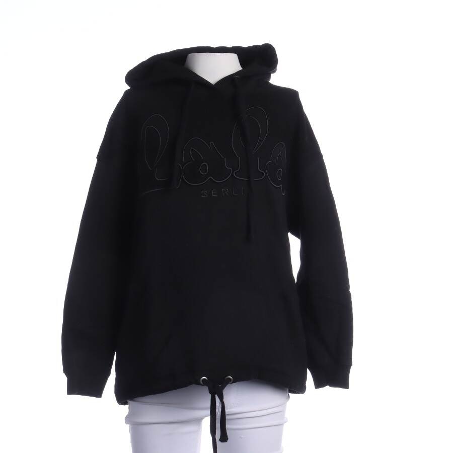 Image 1 of Hooded Sweatshirt S Black in color Black | Vite EnVogue