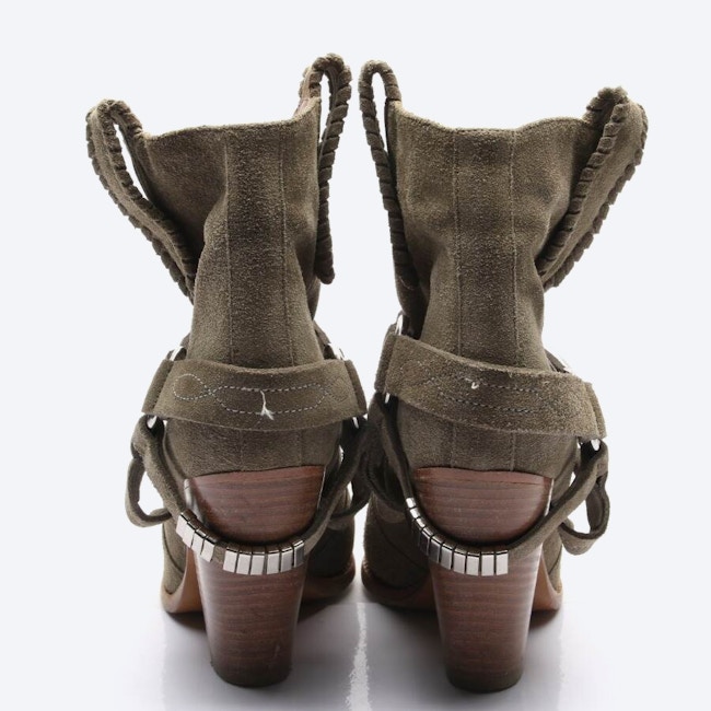 Image 3 of Ankle Boots EUR 36 Green in color Green | Vite EnVogue