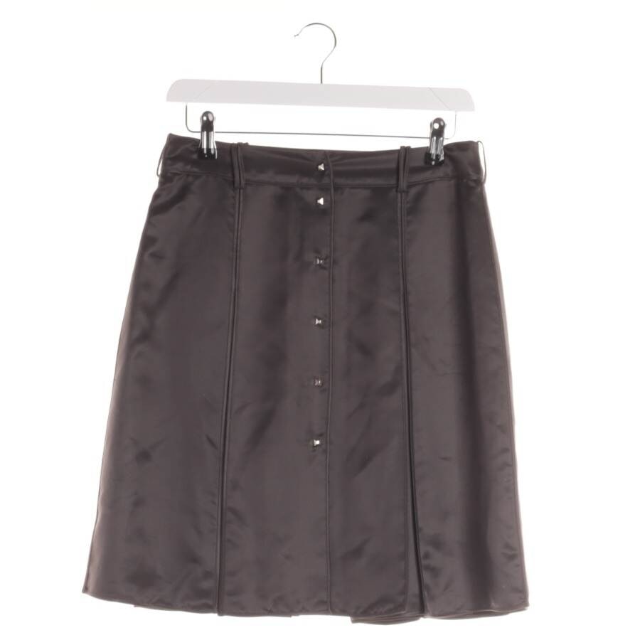 Image 1 of Silk Skirt 36 Gray in color Gray | Vite EnVogue
