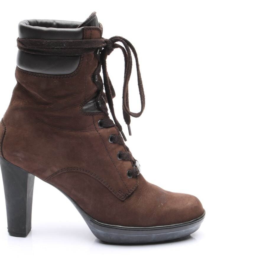 Image 1 of Ankle Boots EUR 37 Dark Brown in color Brown | Vite EnVogue