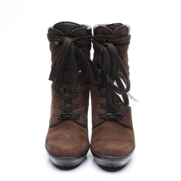Ankle Boots EUR 37 Dark Brown | Vite EnVogue