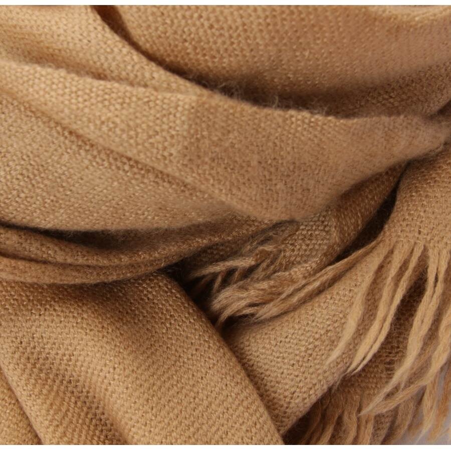 Image 2 of Cashmere Shawl Light Brown in color Brown | Vite EnVogue