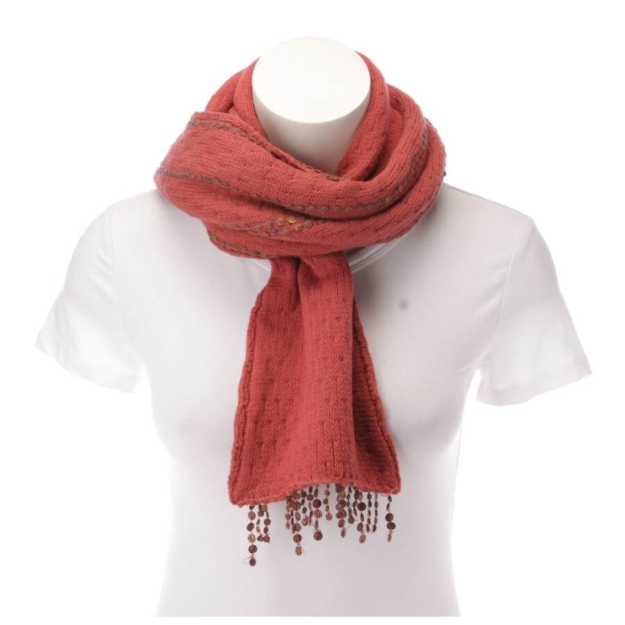 Image 1 of Wool Shawl Red in color Red | Vite EnVogue