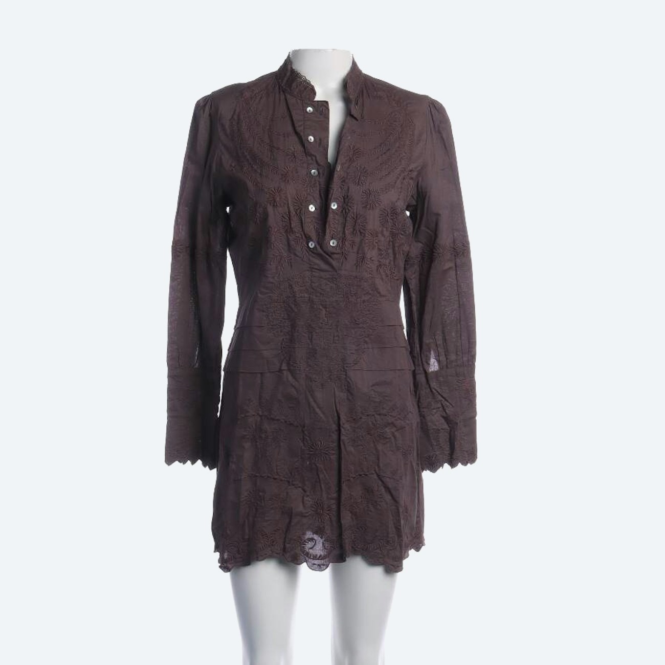 Image 1 of Dress 36 Dark Brown in color Brown | Vite EnVogue