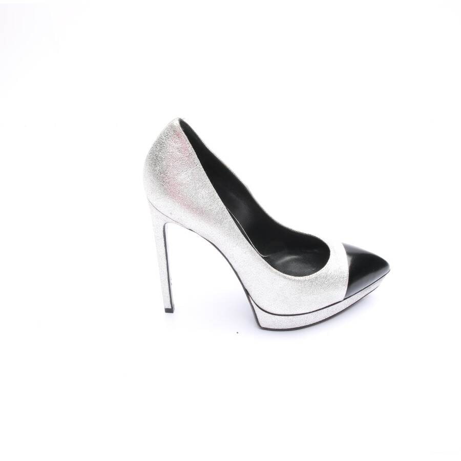 Image 1 of High Heels EUR38 Silver in color Metallic | Vite EnVogue