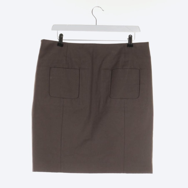 Image 2 of Skirt 40 Dark Brown in color Brown | Vite EnVogue