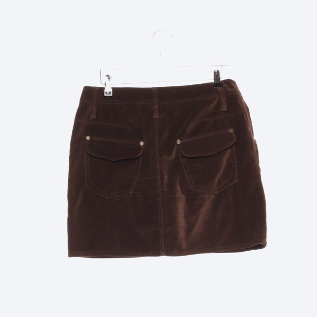 Image 2 of Velvet Skirt 38 Brown in color Brown | Vite EnVogue