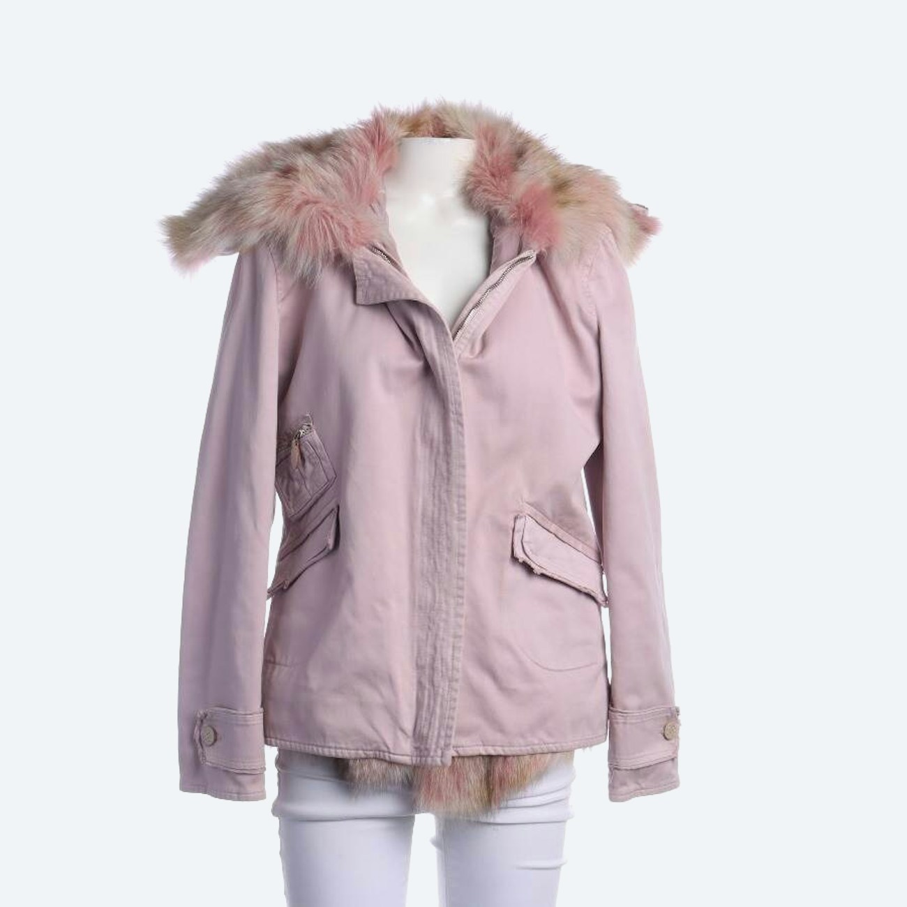 Image 1 of Winter Jacket 38 Pink in color Pink | Vite EnVogue