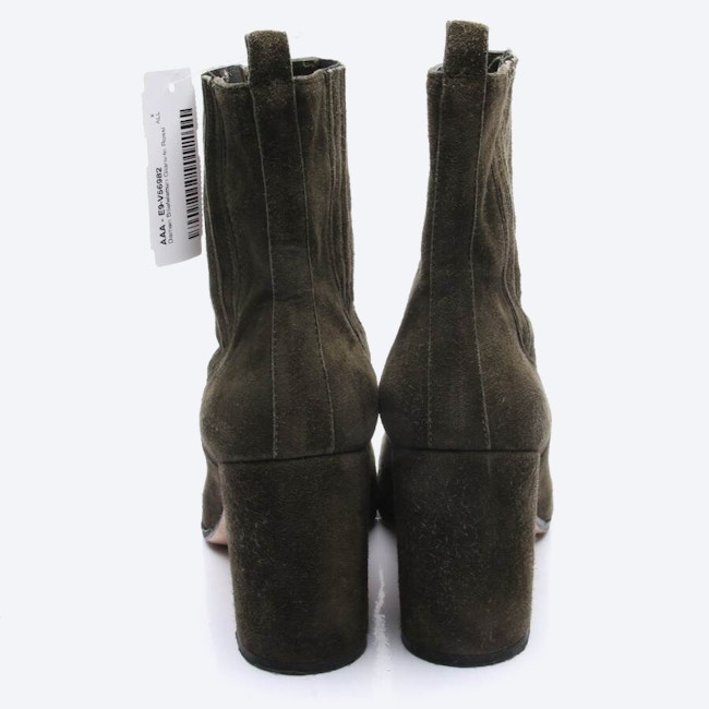 Image 3 of Ankle Boots EUR 40 Dark Green in color Green | Vite EnVogue