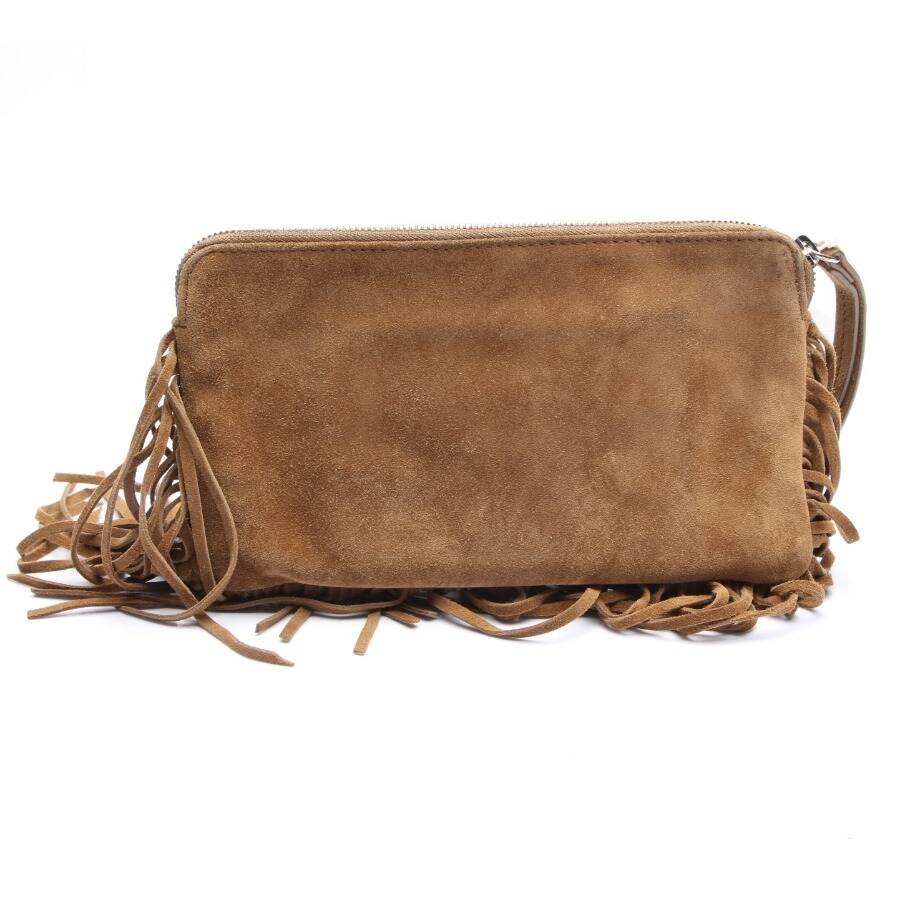 Image 1 of Clutch Light Brown in color Brown | Vite EnVogue