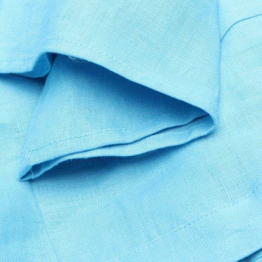 Image 3 of Linen Dress M Turquoise in color Blue | Vite EnVogue