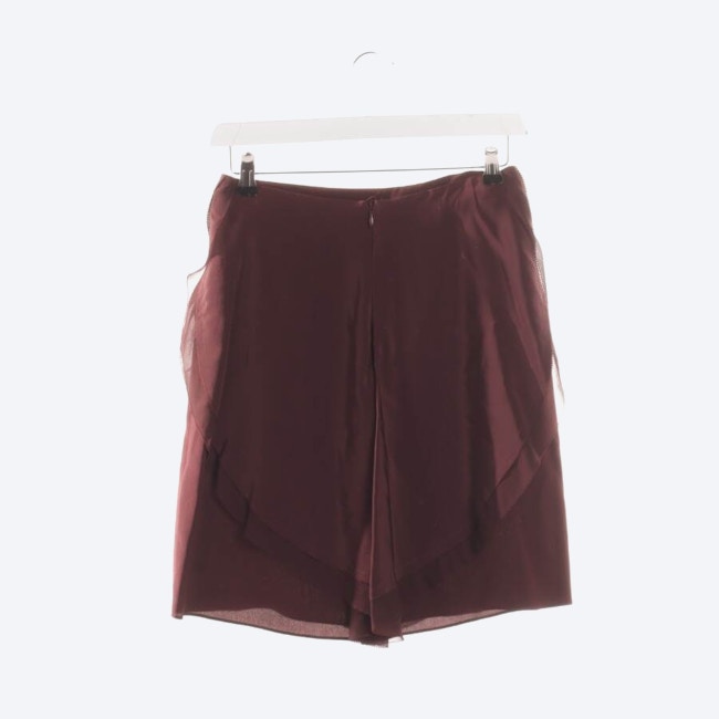 Image 2 of Silk Skirt 34 Bordeaux in color Red | Vite EnVogue