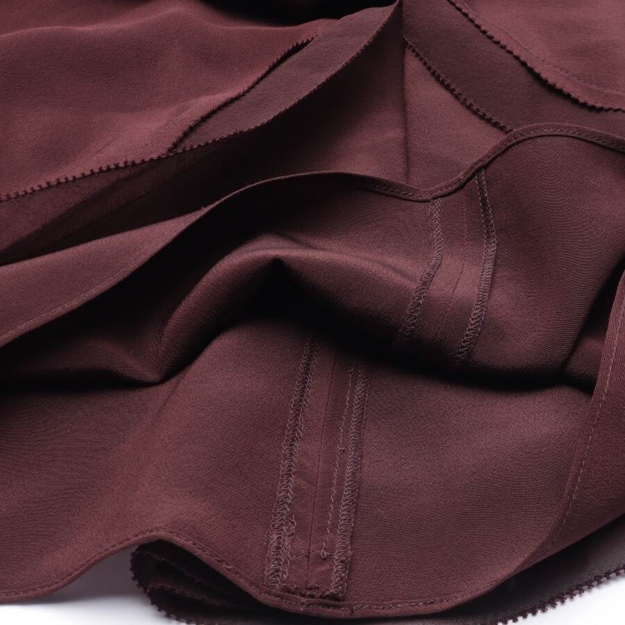 Image 3 of Silk Skirt 34 Bordeaux in color Red | Vite EnVogue