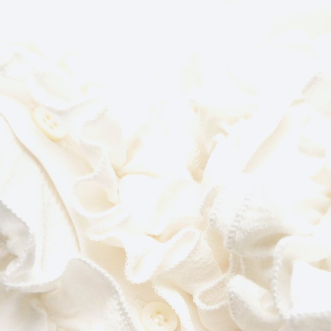 Image 3 of Silk Shirt 34 Cream in color White | Vite EnVogue