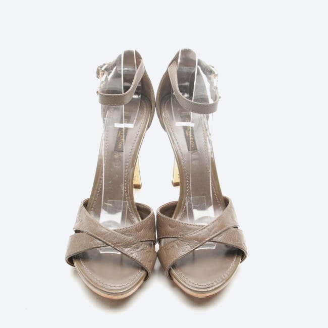 Image 2 of Heeled Sandals EUR 37.5 Brown in color Brown | Vite EnVogue