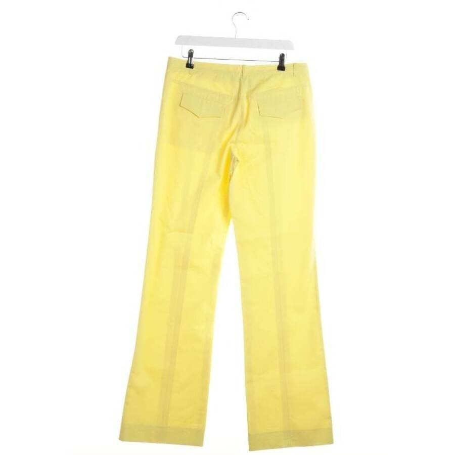 Image 2 of Trousers 42 Yellow in color Yellow | Vite EnVogue