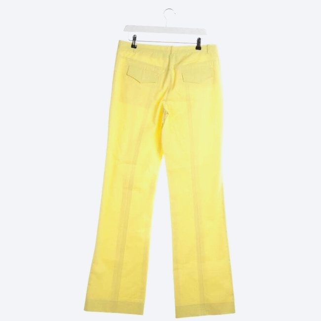 Image 2 of Trousers 42 Yellow in color Yellow | Vite EnVogue