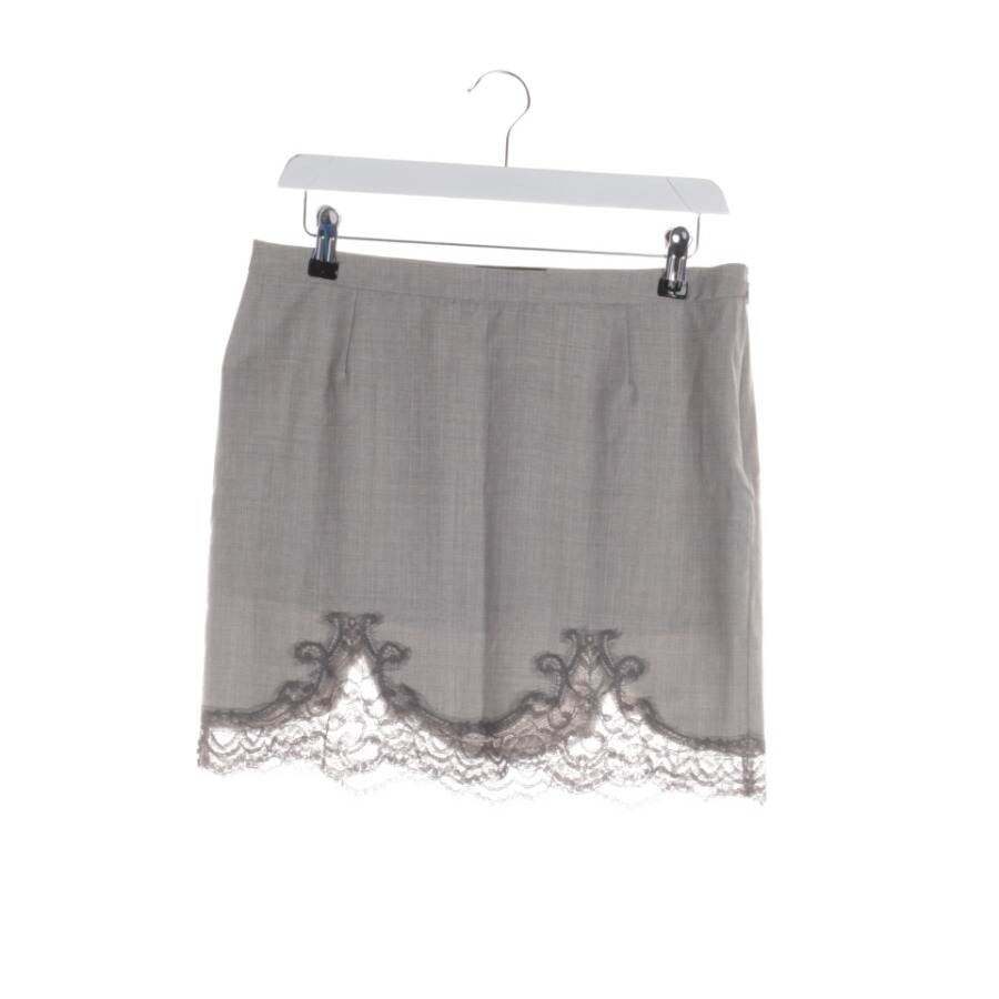Image 1 of Mini Skirt 36 Light Gray in color Gray | Vite EnVogue