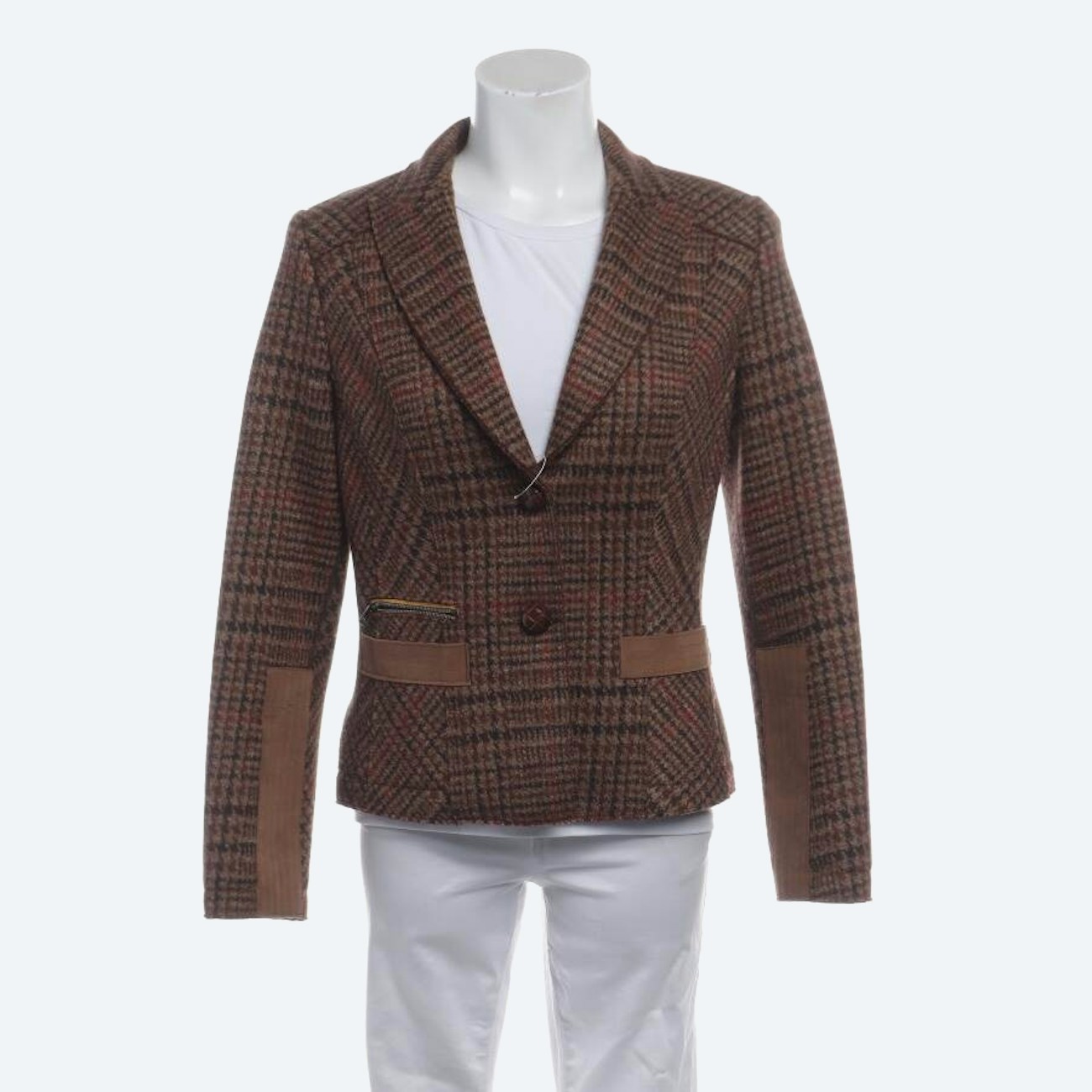 Image 1 of Wool Jacket 40 Multicolored in color Multicolored | Vite EnVogue