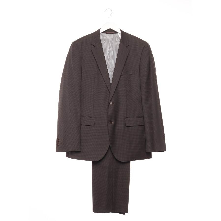 Image 1 of Wool Suit 50 Dark Brown in color Brown | Vite EnVogue