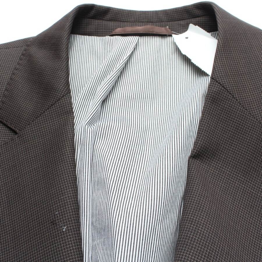 Image 3 of Wool Suit 50 Dark Brown in color Brown | Vite EnVogue