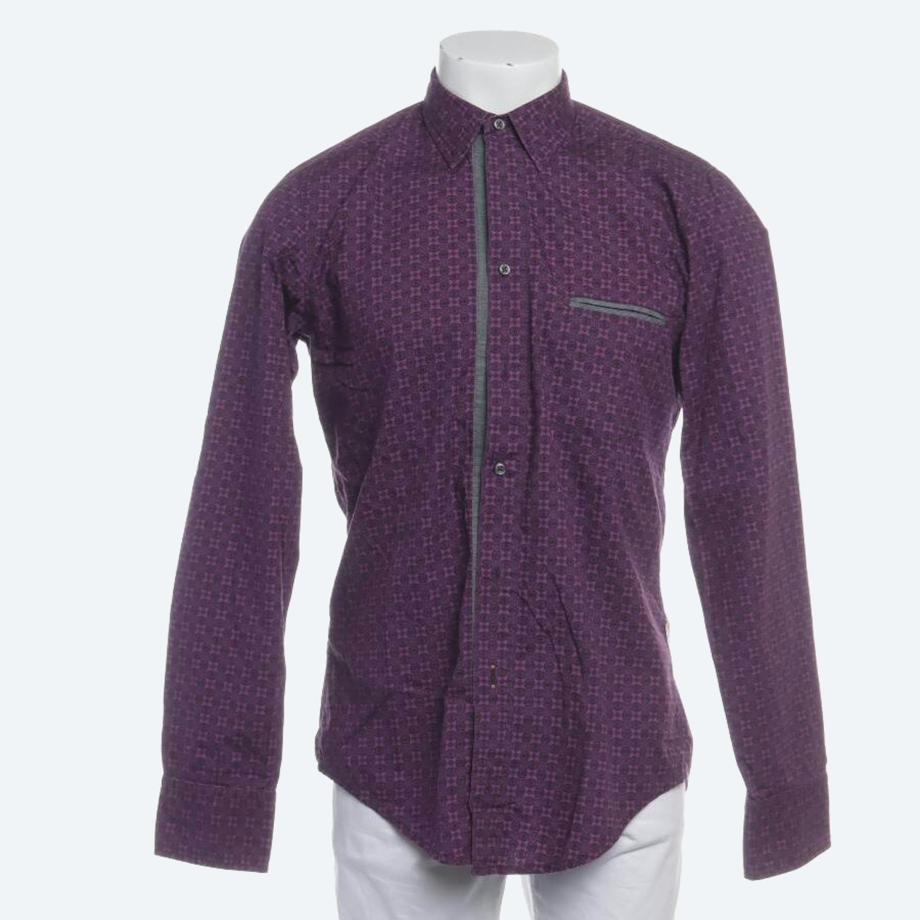 Image 1 of Casual Shirt S Purple in color Purple | Vite EnVogue
