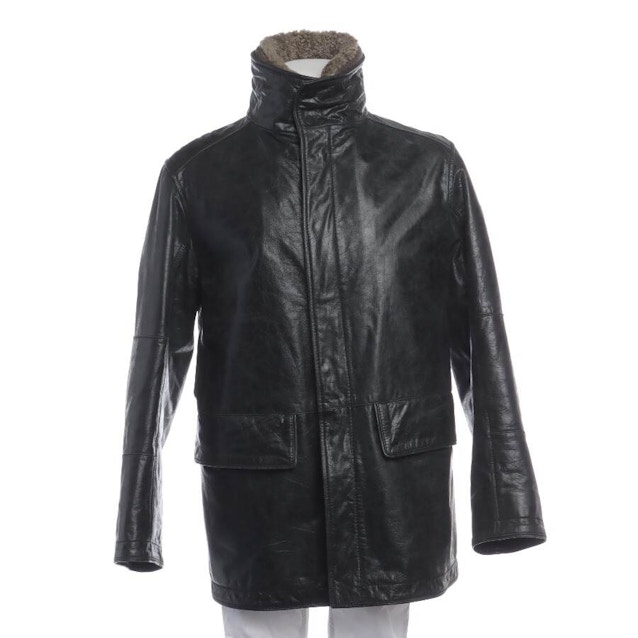 Image 1 of Leather Jacket 48 Dark Gray | Vite EnVogue
